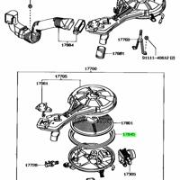 Деталь toyota 1784510020