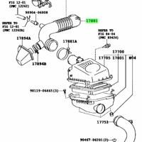 Деталь toyota 1788122080