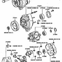 Деталь toyota 2706015140