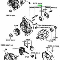 Деталь toyota 2731016270