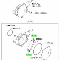 Деталь toyota 2932937010