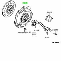 Деталь toyota 3121012151