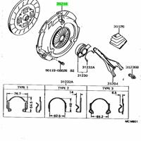 toyota 3121020331