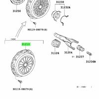 Деталь toyota 3121052180