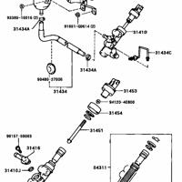 Деталь toyota 3140235080