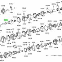 Деталь toyota 3330130081