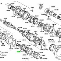 Деталь toyota 3333620081