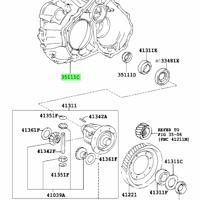 Деталь toyota 3510544061