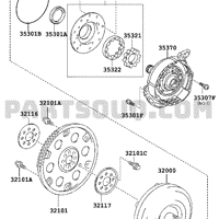 Деталь toyota 3532233130