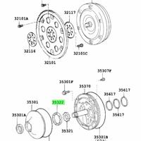 Деталь toyota 3532250060