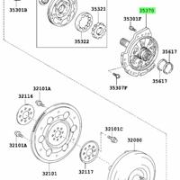 Деталь toyota 3537012110