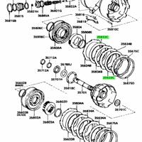 Деталь toyota 3563320040