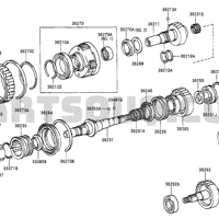 Деталь toyota 3627835010