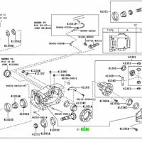 Деталь toyota 4110142021