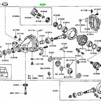 Деталь toyota 4111022730