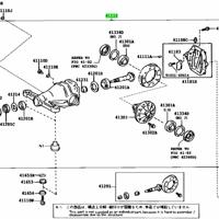 Деталь toyota 4111030821