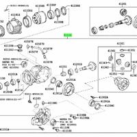 Деталь toyota 4111073011