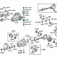 Деталь toyota 4165128030