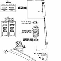 Деталь toyota 4211052130