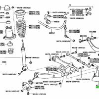 Деталь toyota 4230521040