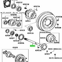 Деталь toyota 4231160100