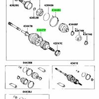 Деталь toyota 4234516020