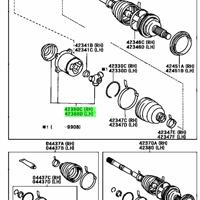 Деталь toyota 4236044010