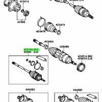 Деталь toyota 4237029175