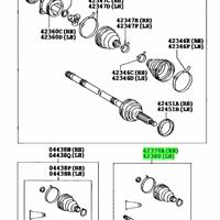 Деталь toyota 4237029265