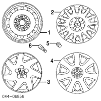 Деталь toyota 4261106170