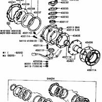 Деталь toyota 4320460031