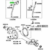 Деталь toyota 4320860010