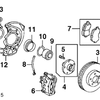 Деталь toyota 4321106070