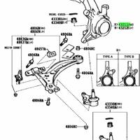 Деталь toyota 4321133020