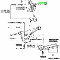 Деталь toyota 4321146020