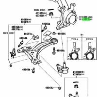 Деталь toyota 4321206051