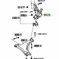 Деталь toyota 4321220220