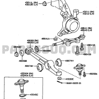 Деталь toyota 4321232080