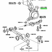 Деталь toyota 4321232091