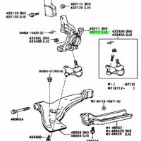 Деталь toyota 4321246010