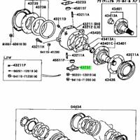 Деталь toyota 4323260030