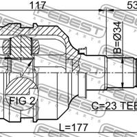 Деталь toyota 4340305030