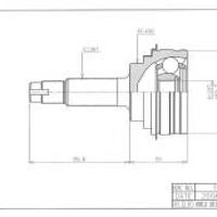 Деталь toyota 4341002030