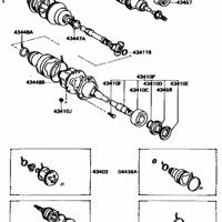 Деталь toyota 4346019285