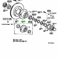 Деталь toyota 4351135100