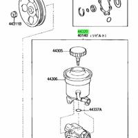 Деталь toyota 4432035620