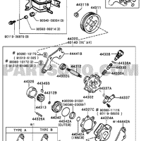 Деталь toyota 4432506030