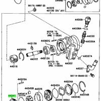 Деталь toyota 4434160010