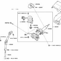 Деталь toyota 4502528090