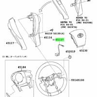 Деталь toyota 4510748010